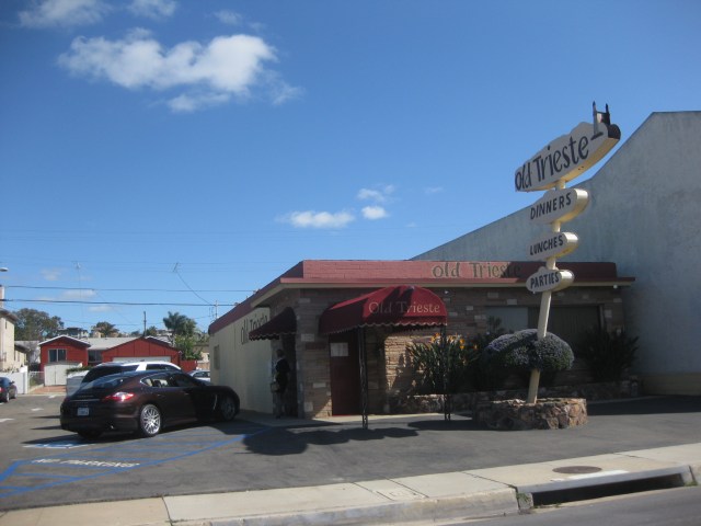 The Old Trieste Restaurant in San Diego