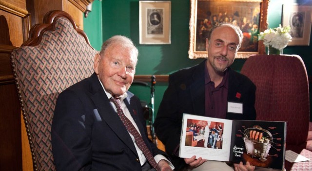 Richard N. Frank, Peter Moruzzi, and "Classic Dining" with the chapter on Lawry's